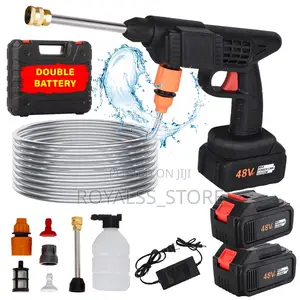 1200mah 2 Battery High Power Pressure Car Washer