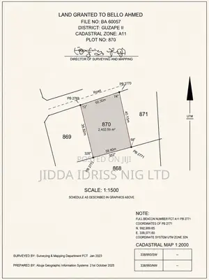 Rare Investment Opportunity in Guzape 2 District