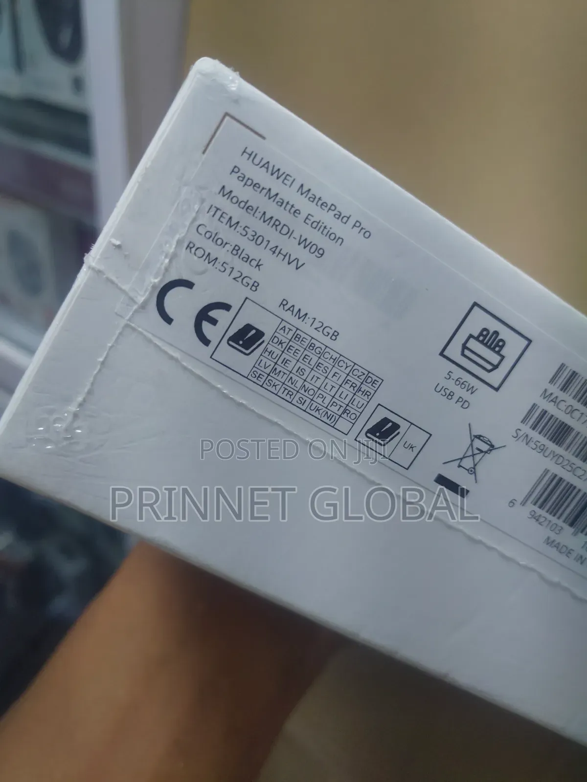 New Huawei MatePad Pro 512 GB Black