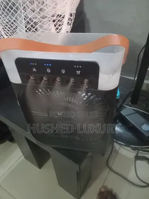 Usb Mist Fan With Led Light