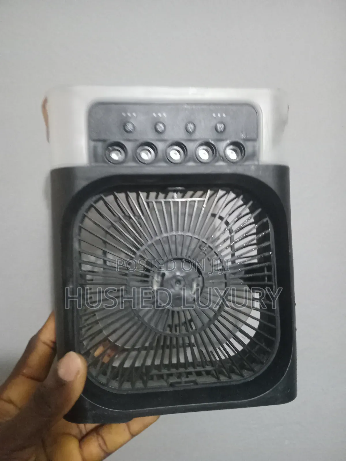 Usb Mist Fan With Led Light