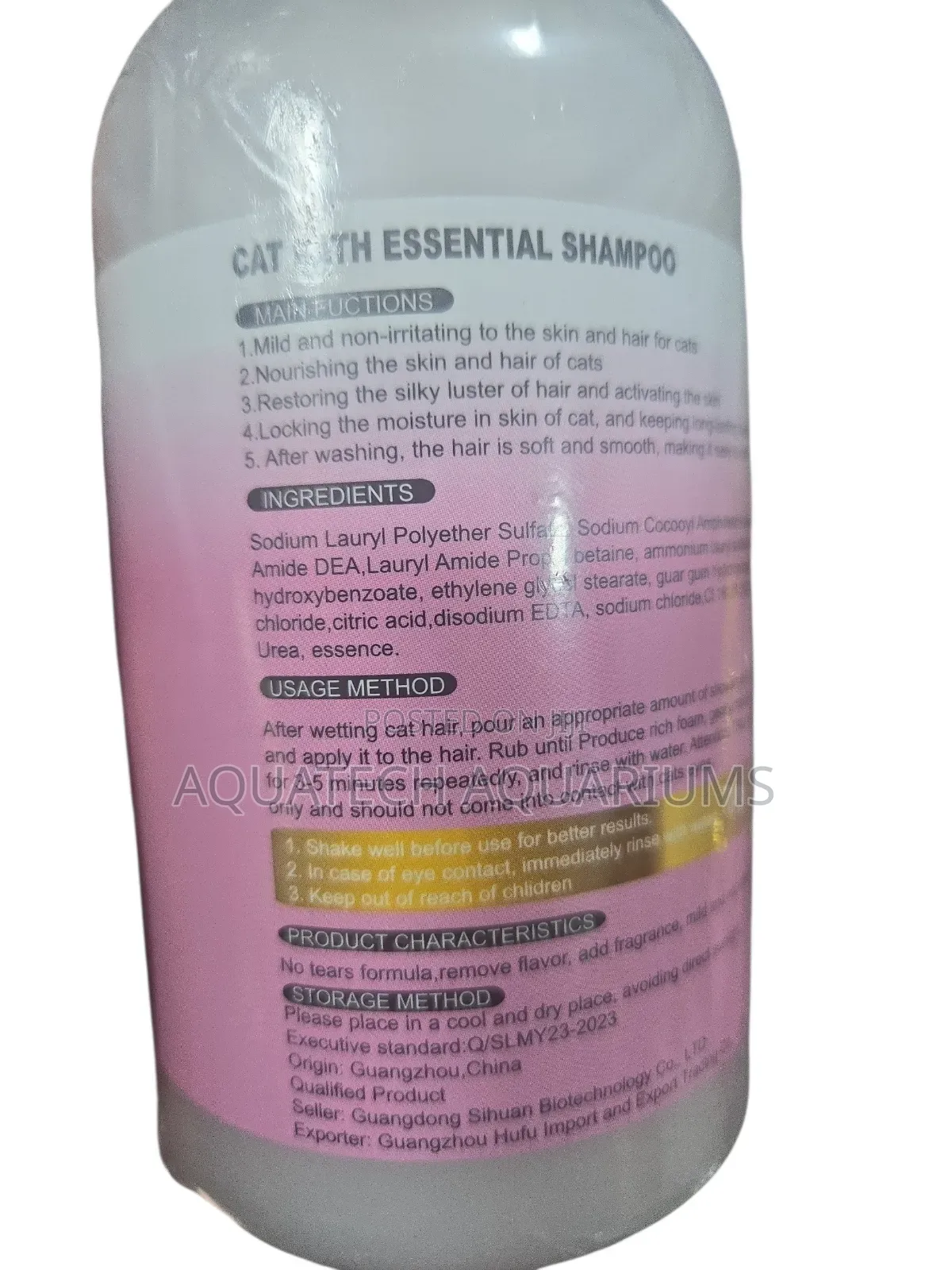 8 in 1 Cat Shampoo