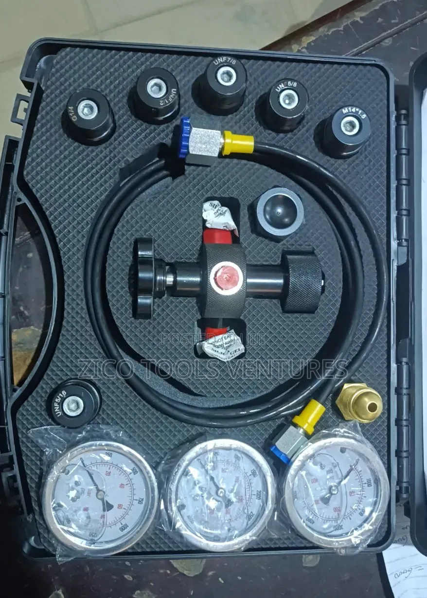 Comprehensive Hydraulic Nitrogen Accumulator Charging Pressure Test