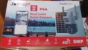 Jovision P6a Dual Lens Solar Camera