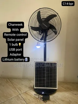 Chairweek Rechargeabke Standing Fan