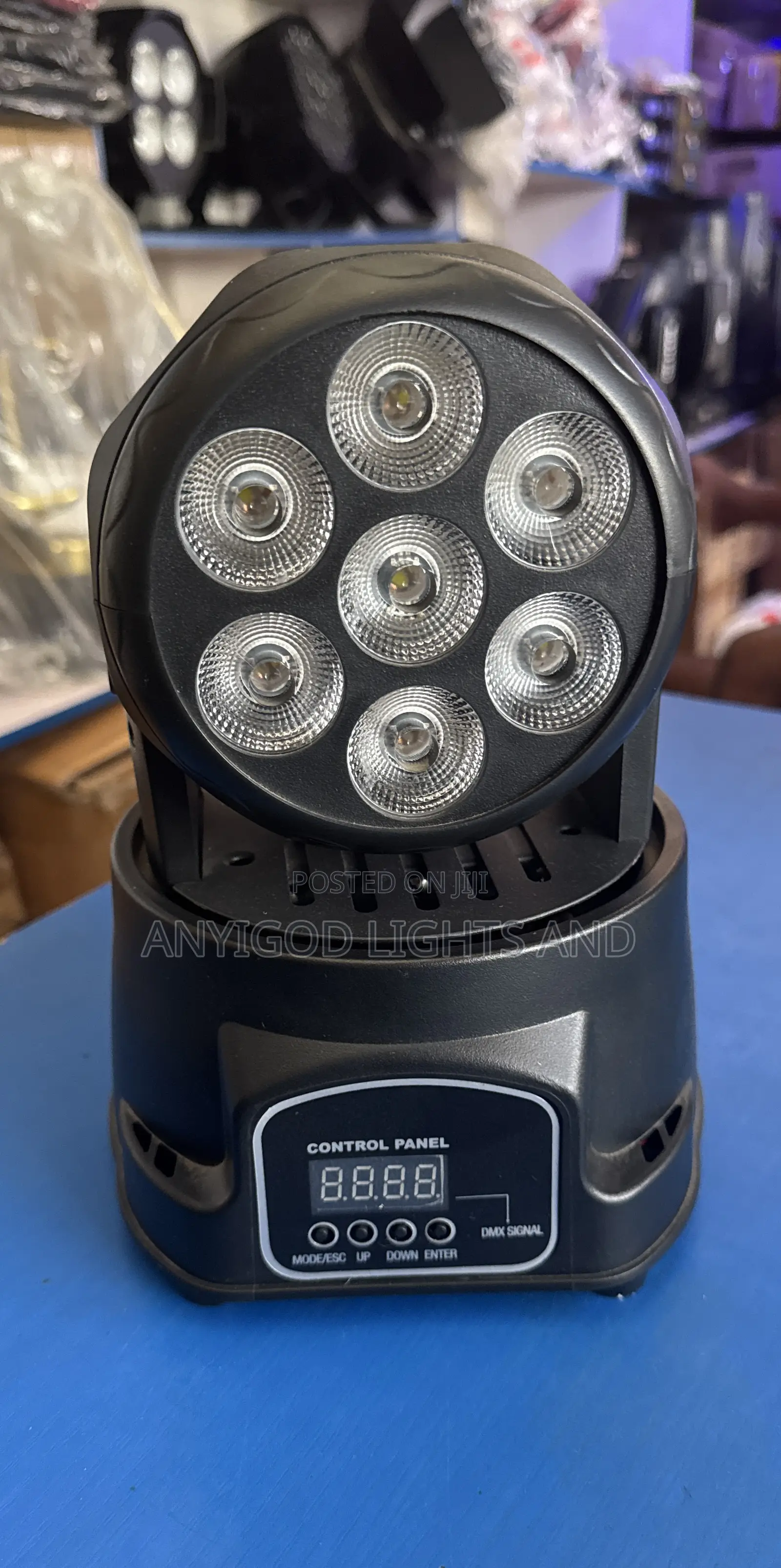 7 Eyes by 10watts Mini Moving Head Light