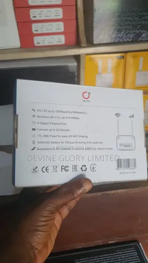 Olax Ax8 Pro 4g Lte Wifi 6 Smartbox Router 300mbp