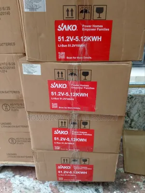 High Quality 5kwh Sako Lithium Battery 48v. 5 Years Warranty