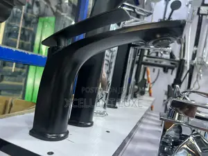 Matt Black Basin Mixer Tap