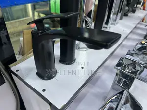 Matt Black Basin Mixer Tap