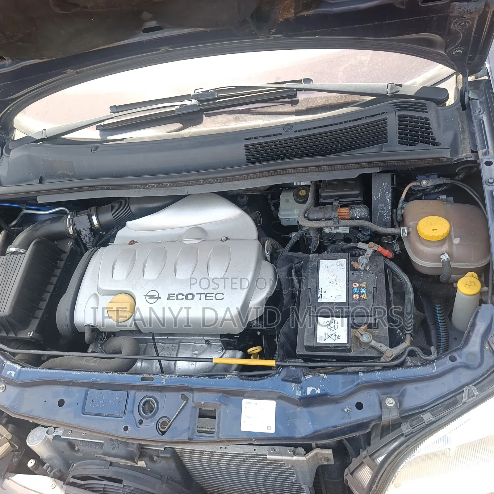 Opel Zafira 2002 Blue