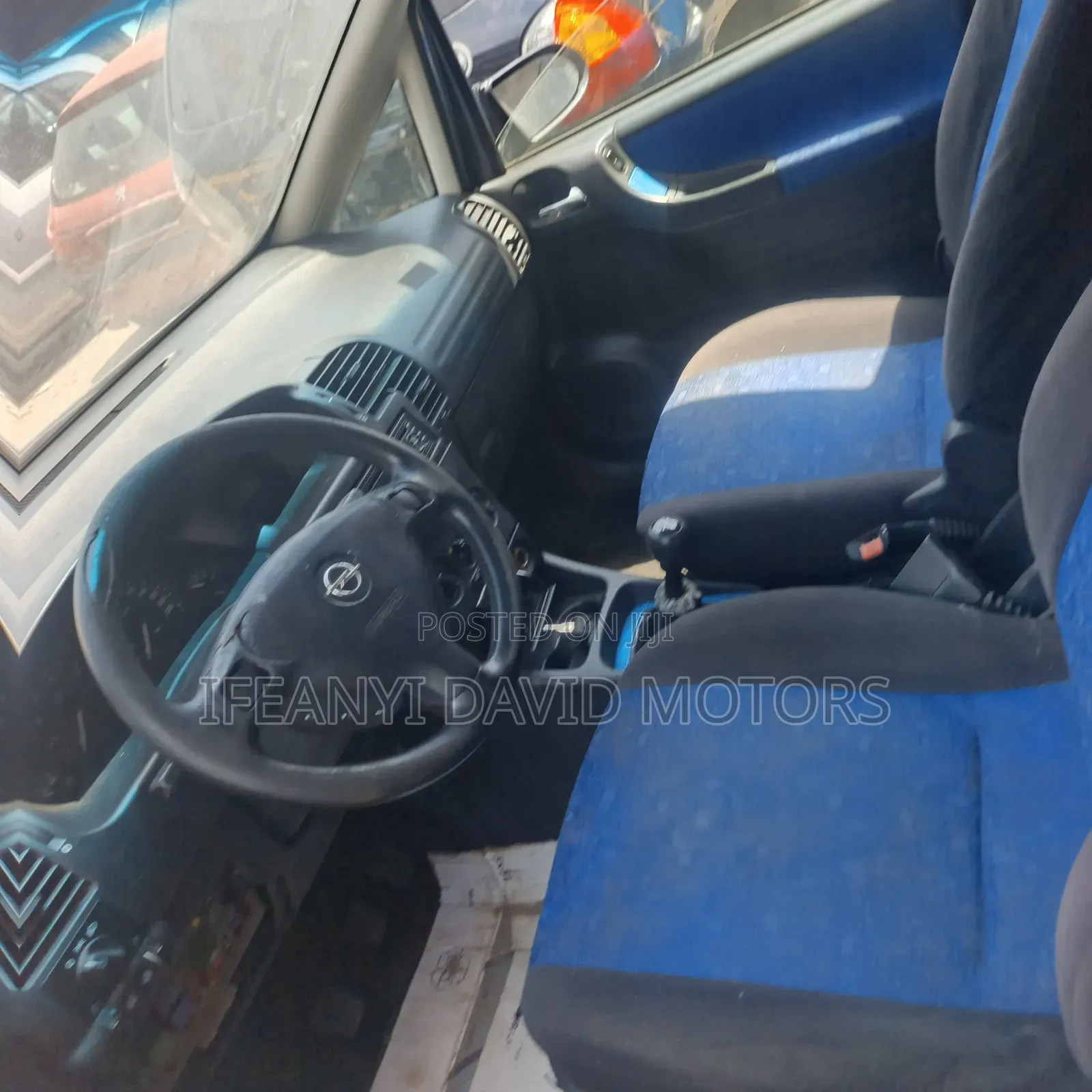 Opel Zafira 2002 Blue