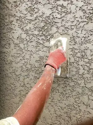 Painting Tyrolean Wall Painter