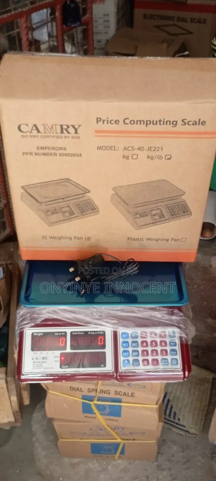 Camry Digital Price Computing Scale (40kg)