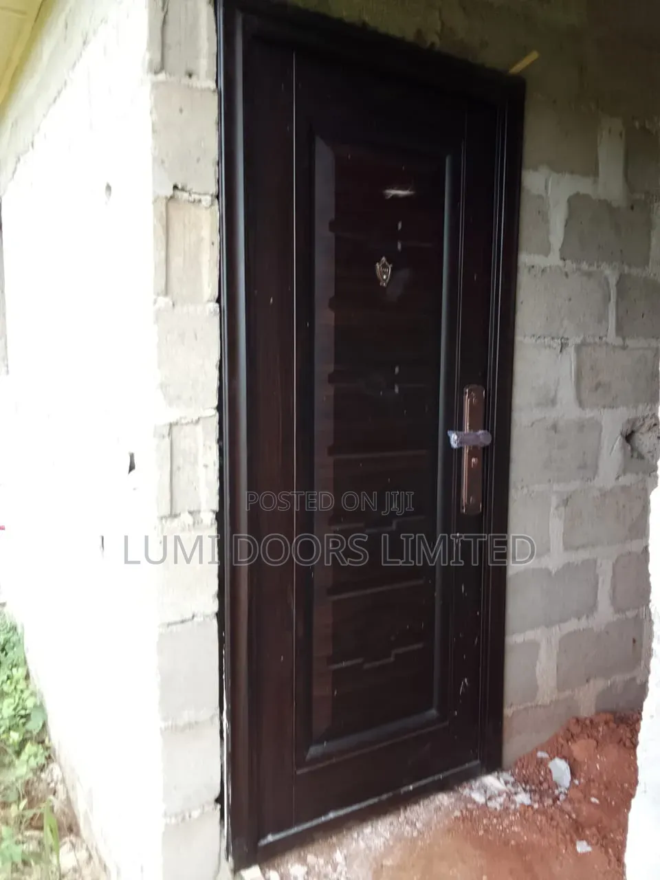 German Steel Security Single Door 3ft