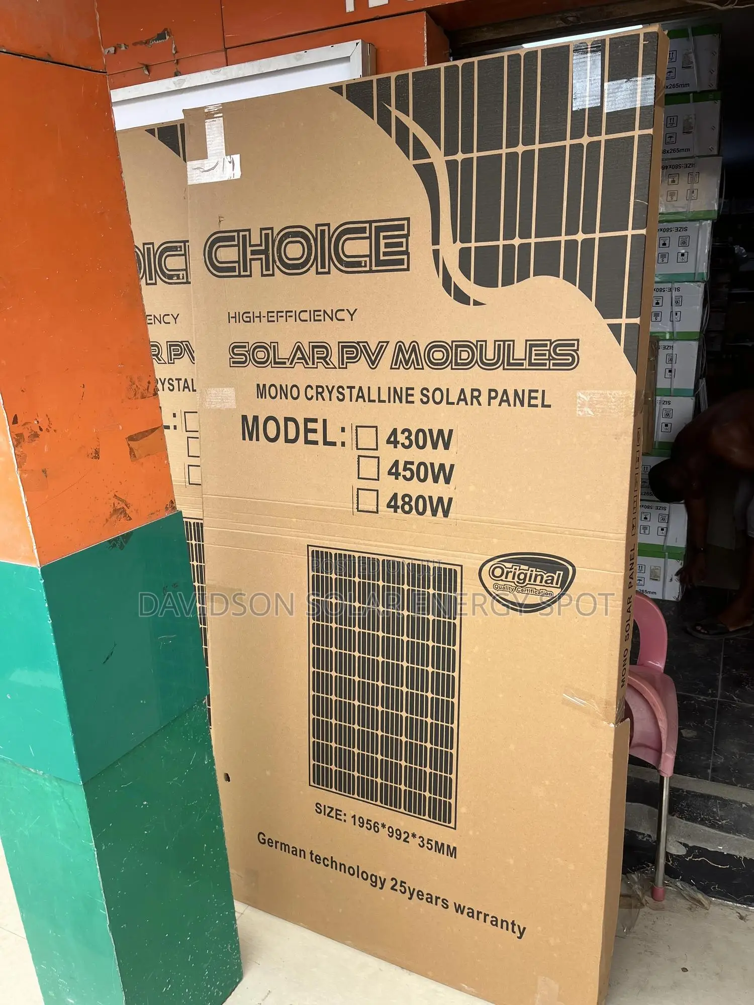 450watt Choice Solar Panel