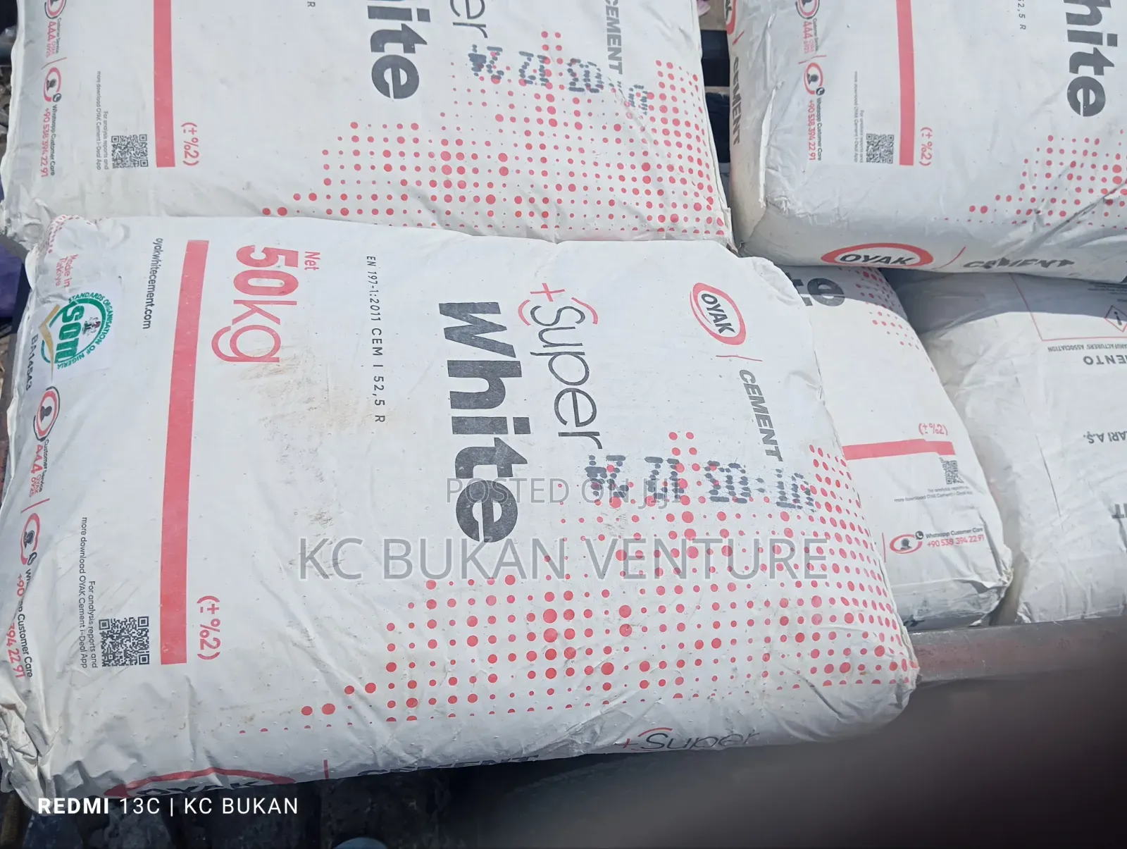 Oyak Super White Cement