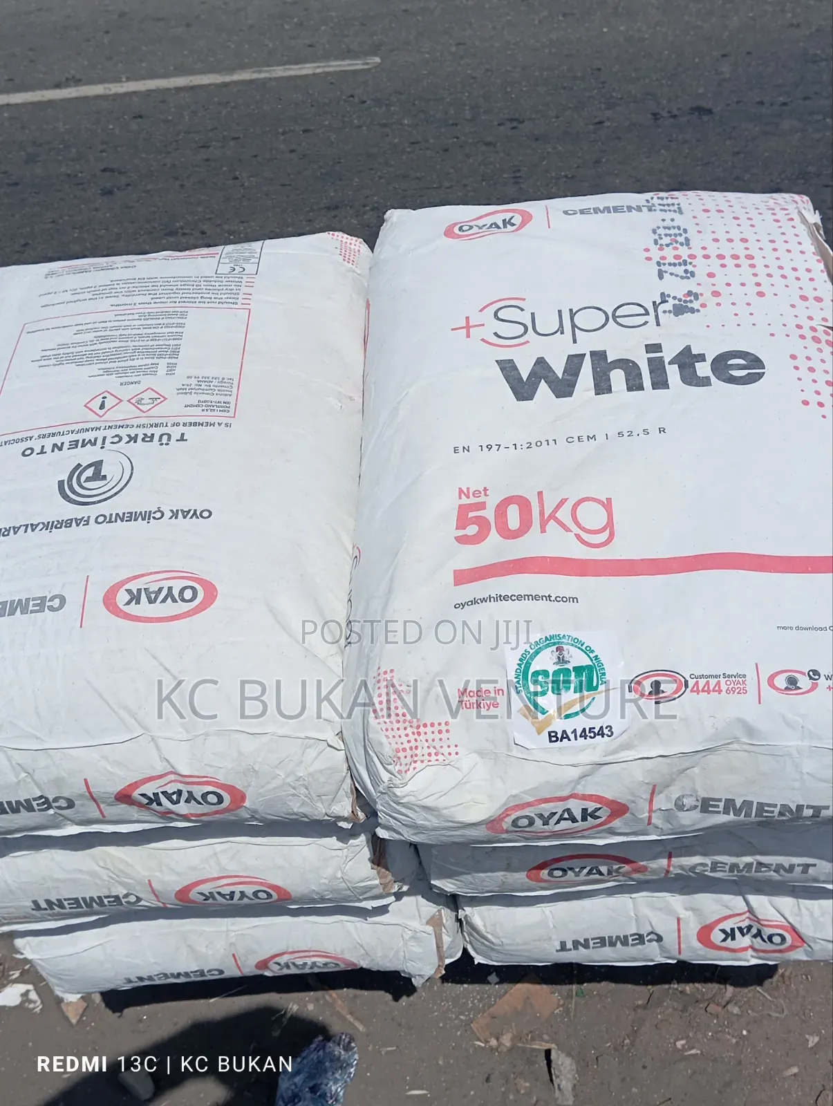 Oyak Super White Cement