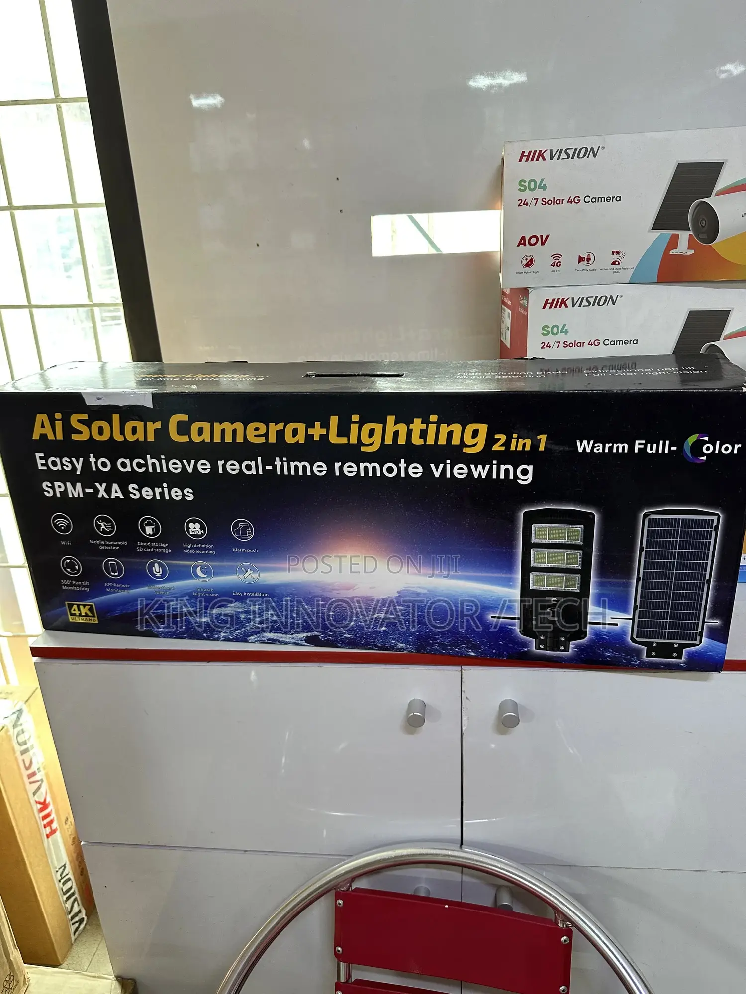 Ai Solar Camera+Lighting 2 in 1