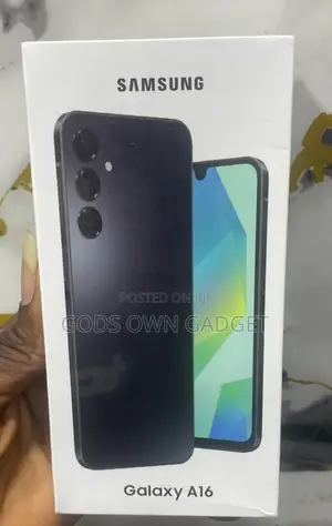 New Samsung Galaxy A16 128 GB Black