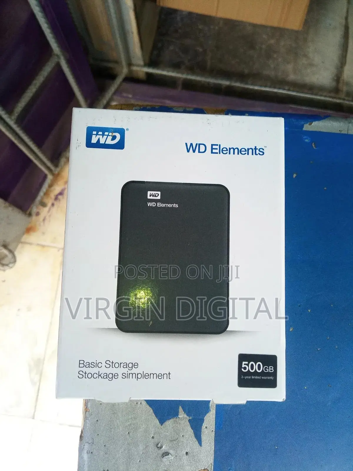 External Hard Drive Western Digital (Wd)500gb