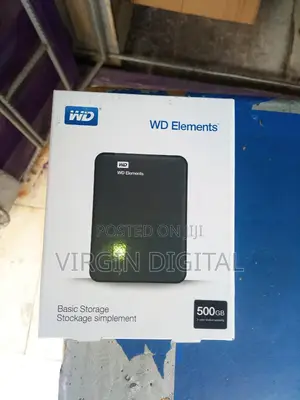 External Hard Drive Western Digital (Wd)500gb