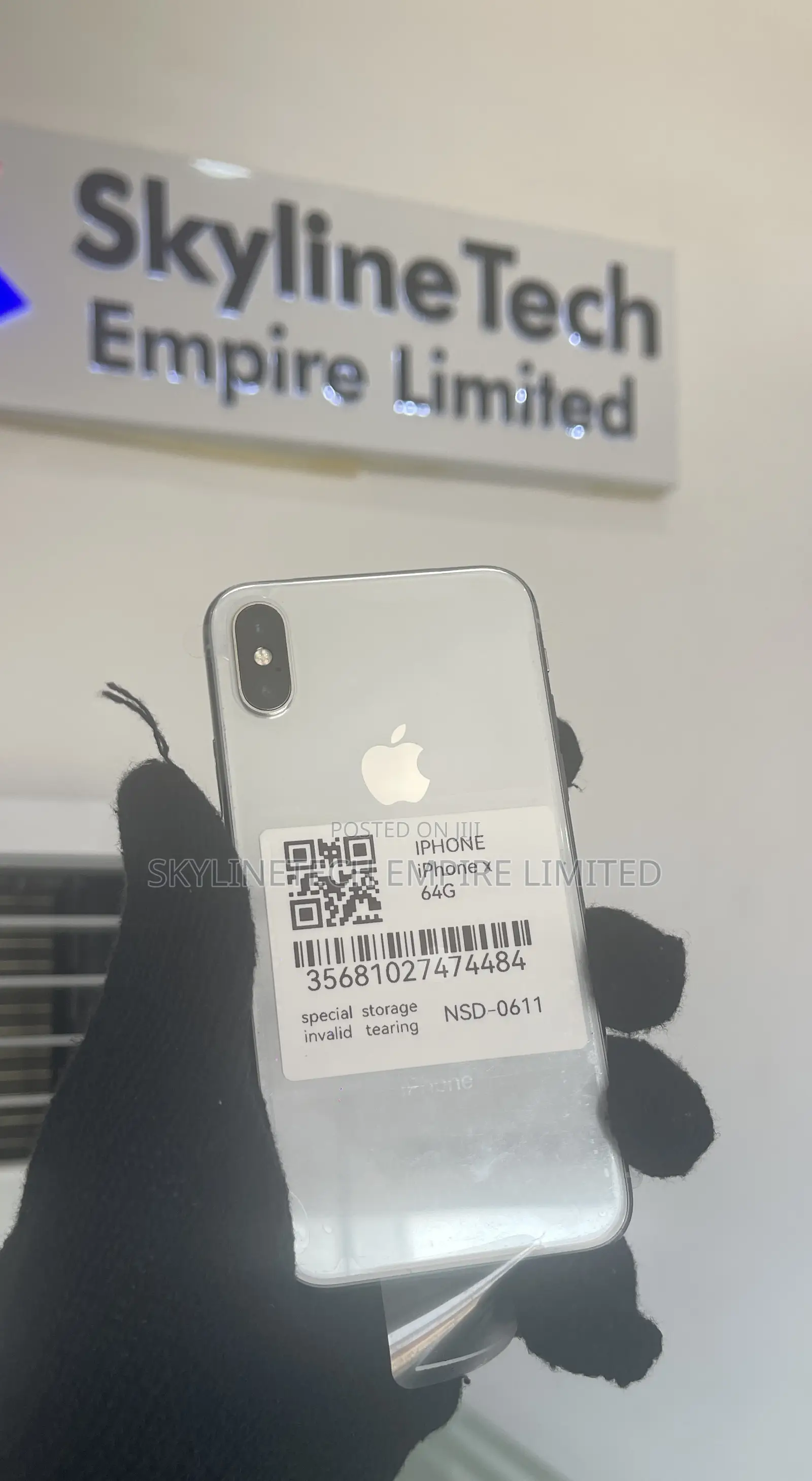 Apple iPhone X 64 GB White