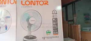 Lontor 12-Inch Rechargeable Table CTL-Cfo25-12 .