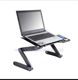 360° Multifunctional Laptop Stand With Mouse Base Cooling Fan