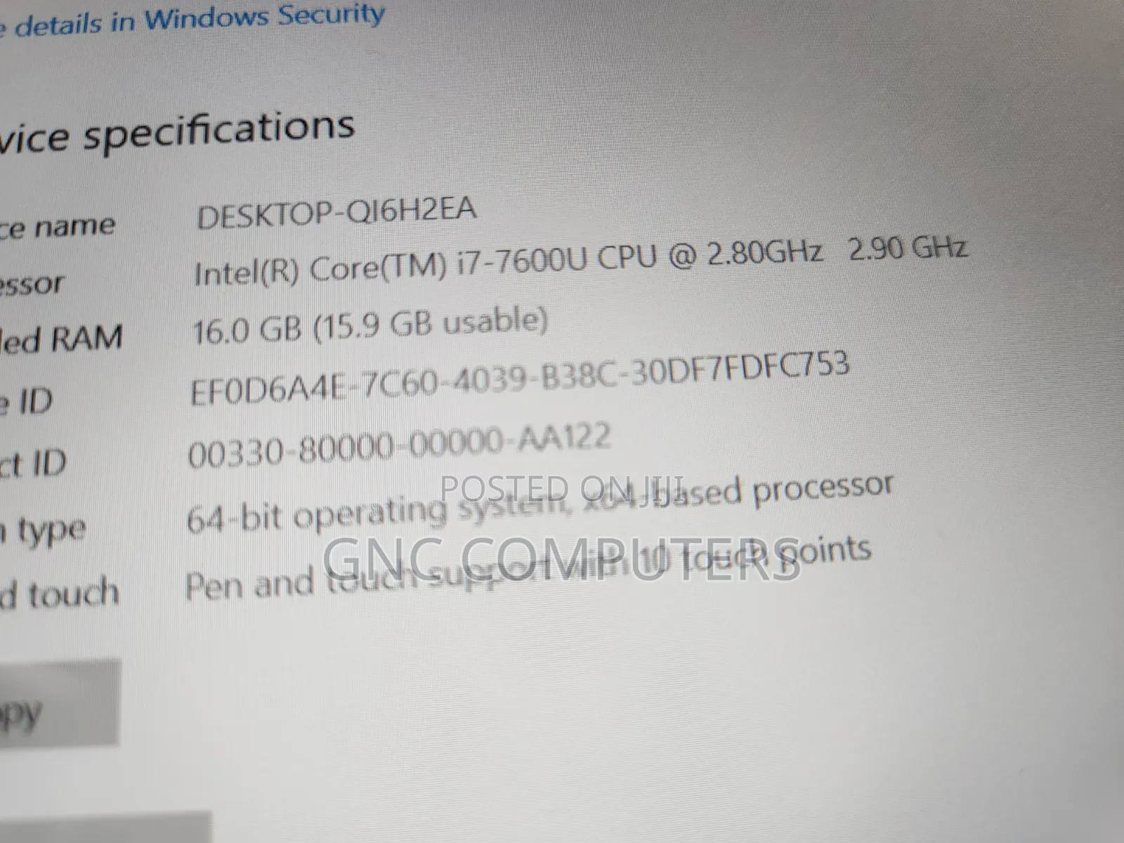 Laptop Dell Latitude 5289 16GB Intel Core i7 SSD 256GB