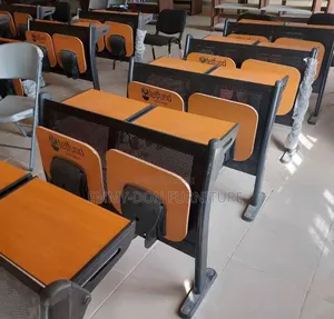 High Quality Iron Leg Students 2in1 Chair