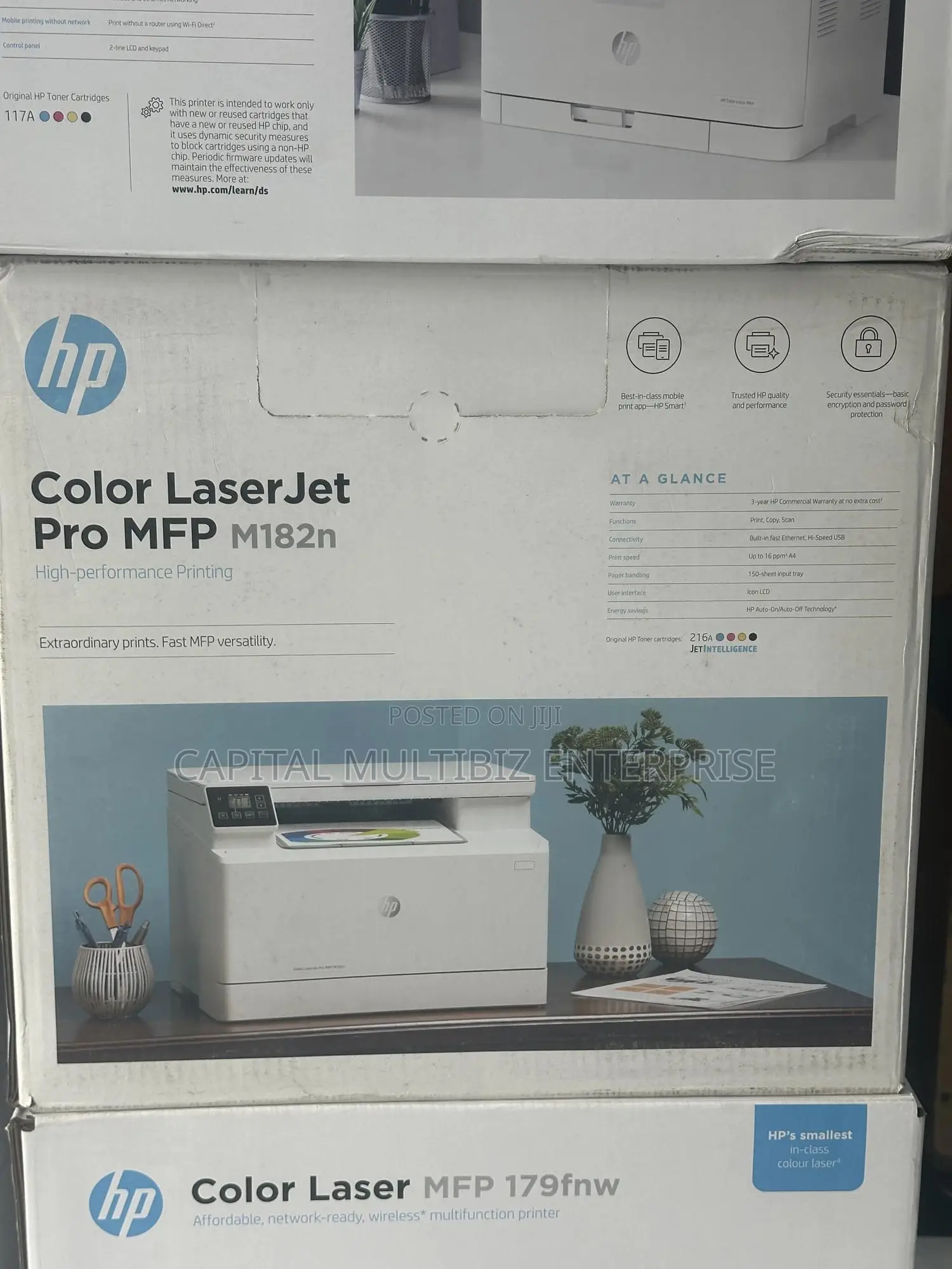 Hp Color Laserjet Pro MFP 182n Printer