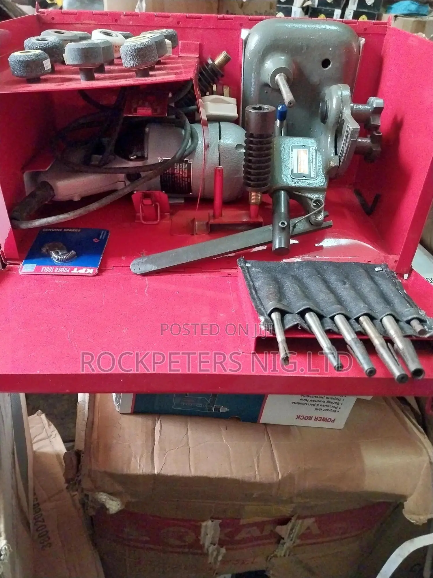KPT Sdo-160 Angular Vibrocentric Valve Seat Grinder Tool Kit