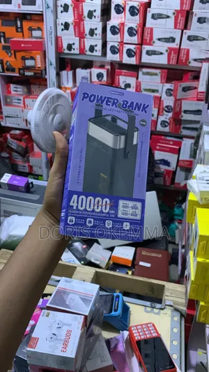 Remax RPP-596 Fluorite 40,000mah Outdoor Power Bank 22.5w Fast Charge