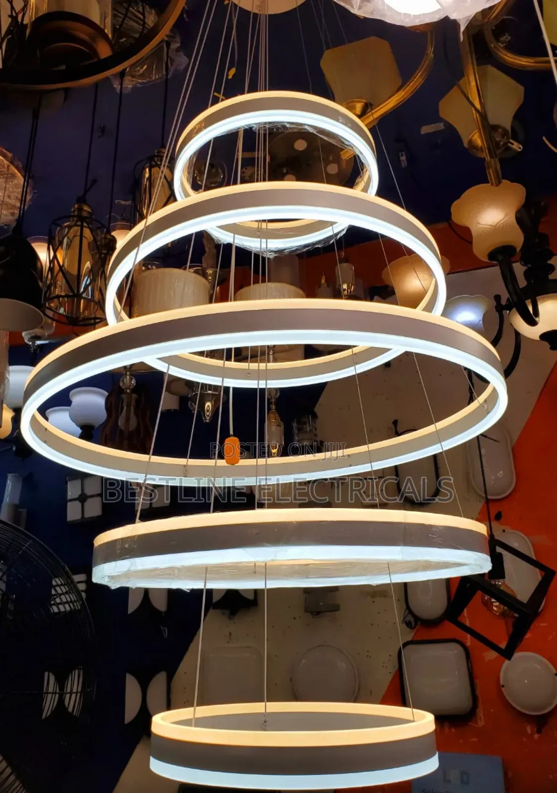5 Step Led Chandelier Light