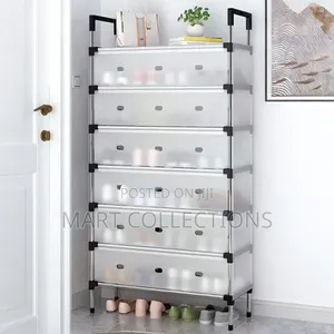 7 Layer Dustproof Shoe Rack – Portable Shoe Storage Organizer