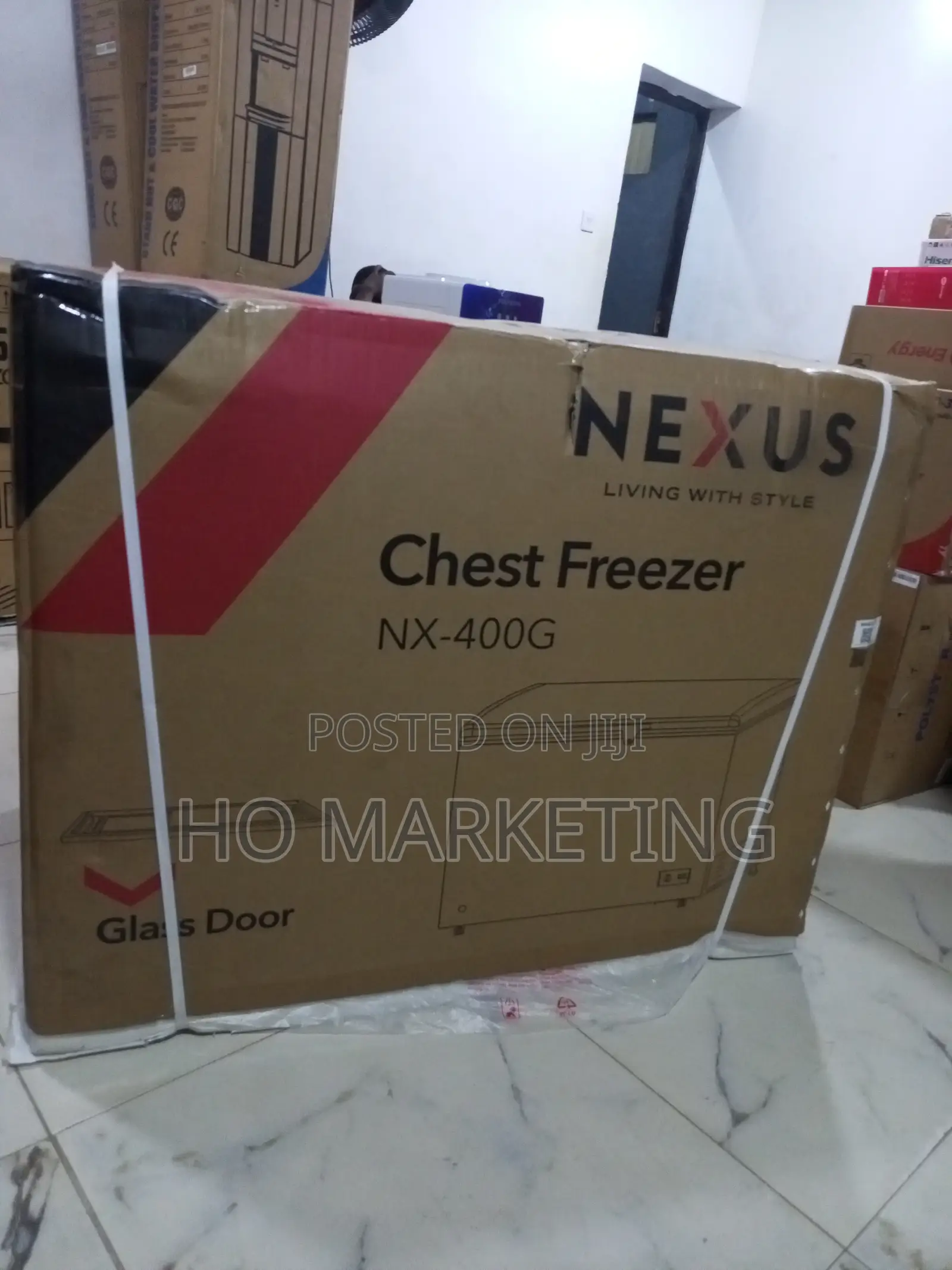 Nexus Nx-400g Led Light Chest Freezer