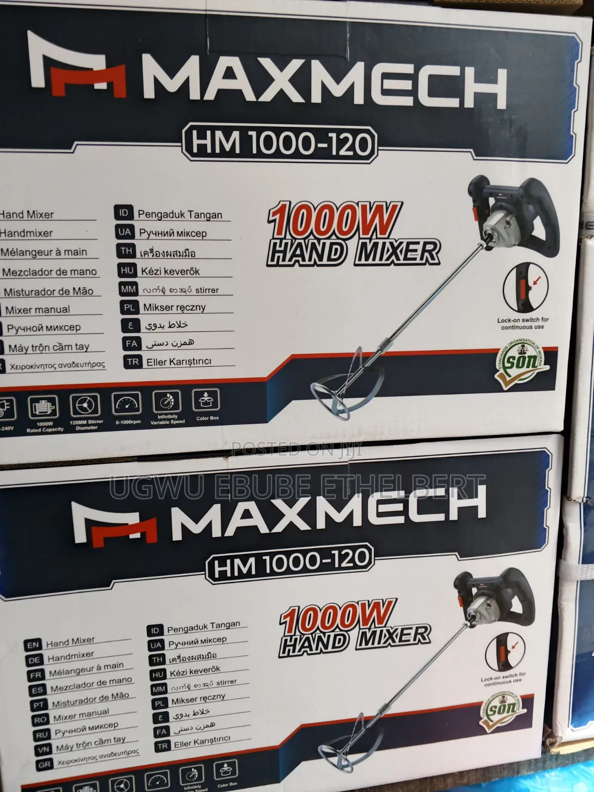 1000w Maxemech Paint Mixer