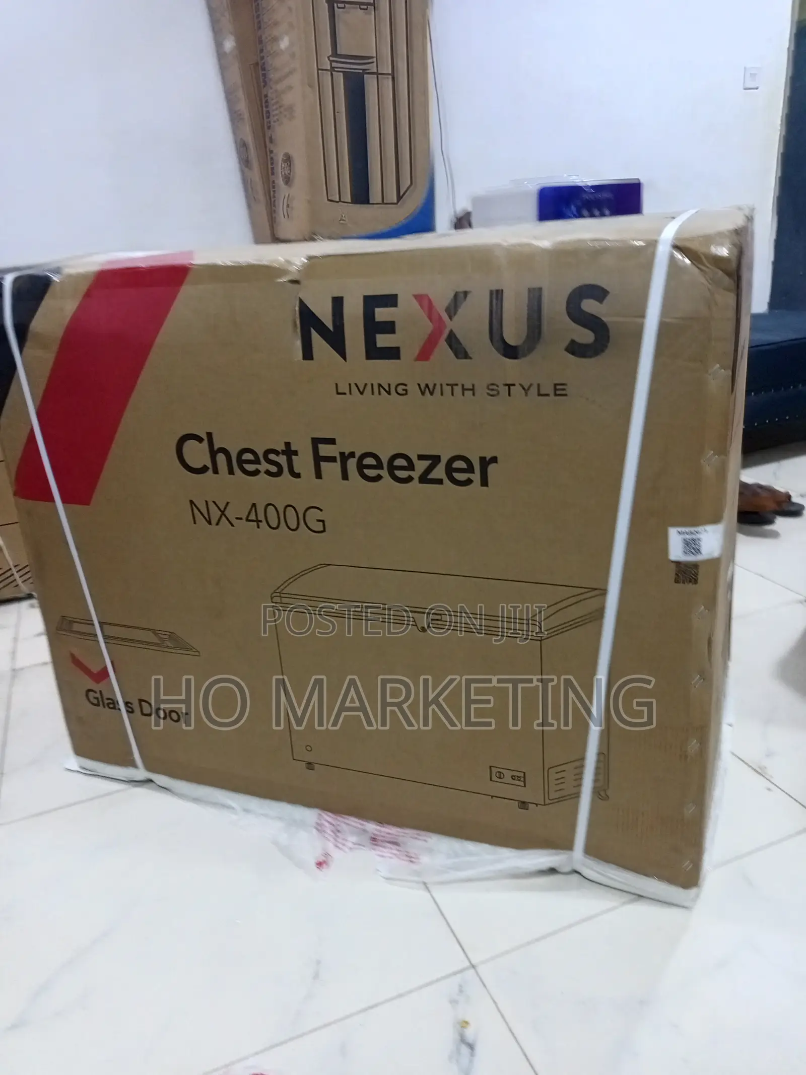 Nexus Nx-400g Silver Deep Freezer