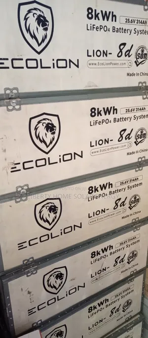 8kwh Ecolion Lithium Battery