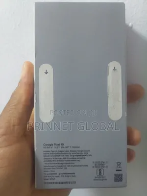 New Google Pixel 10 5G 256 GB Black