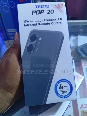 New Tecno Pop 10 64 GB Black