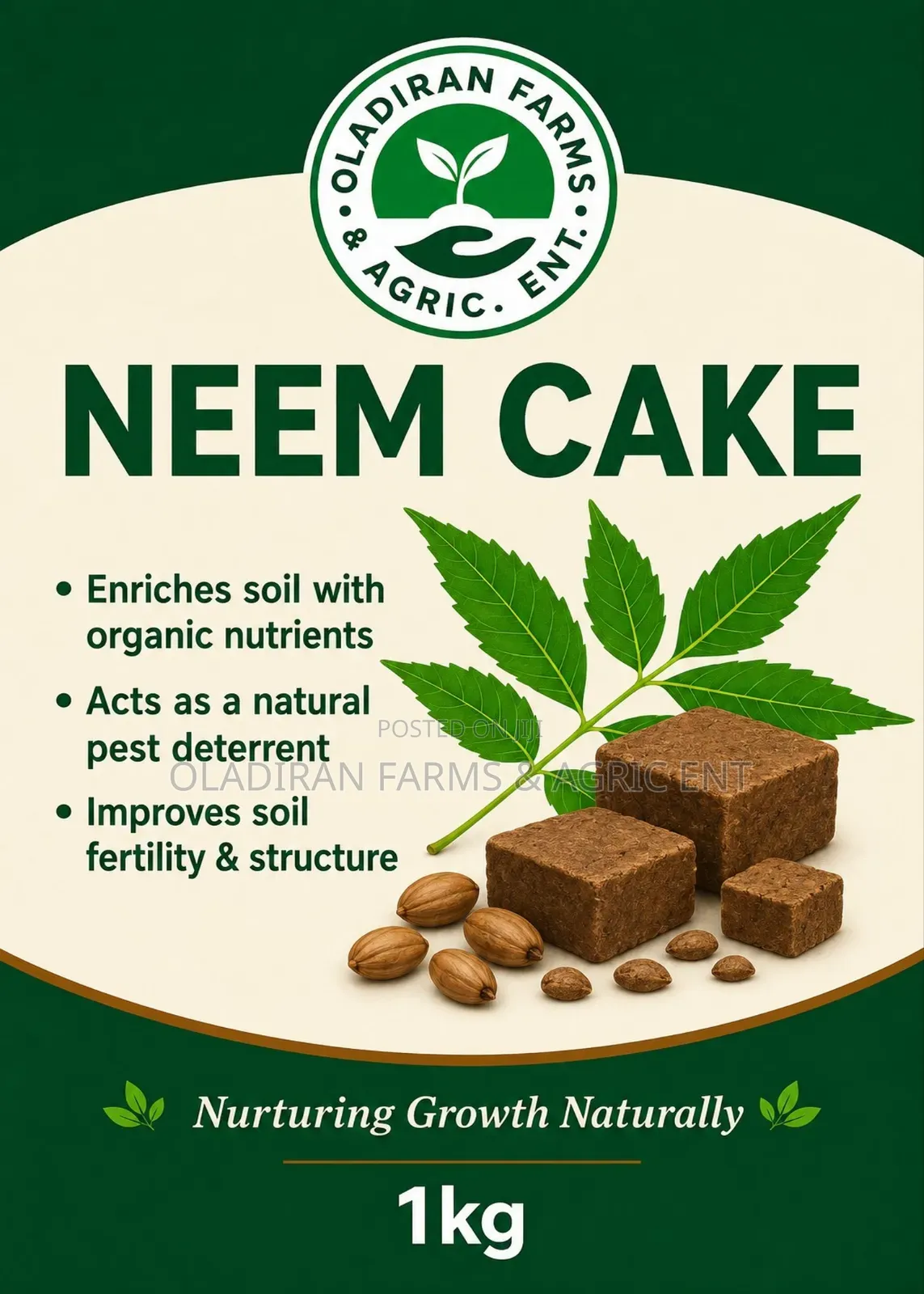 Neem Cake 1kg