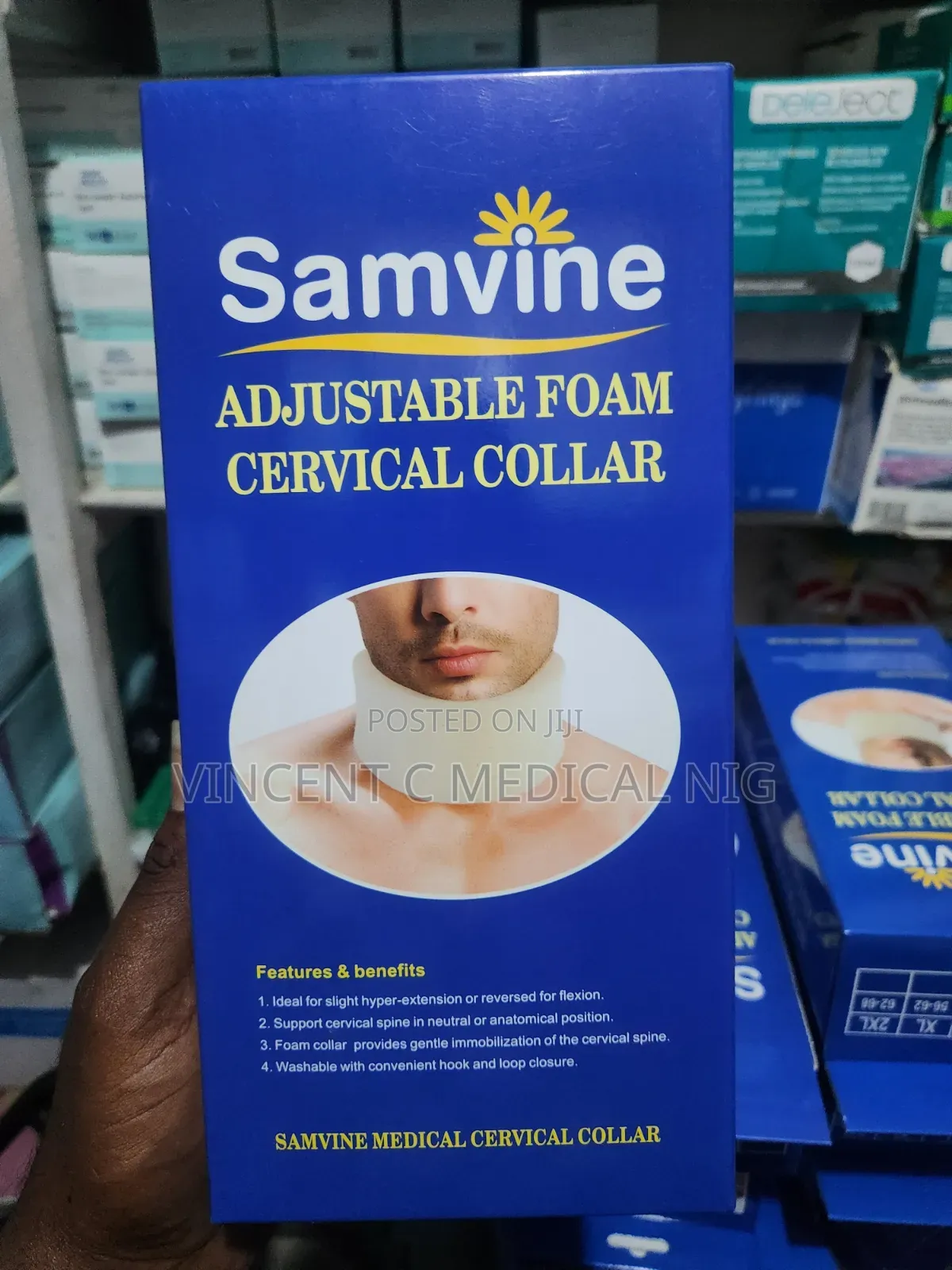 Adjustable Foam Cervical Collar