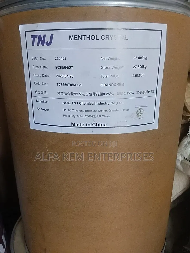 Menthol Crystals (25kg)