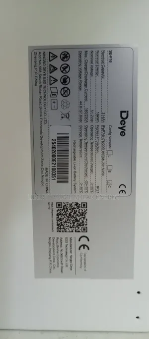 16kwh Deye Lithium Battery