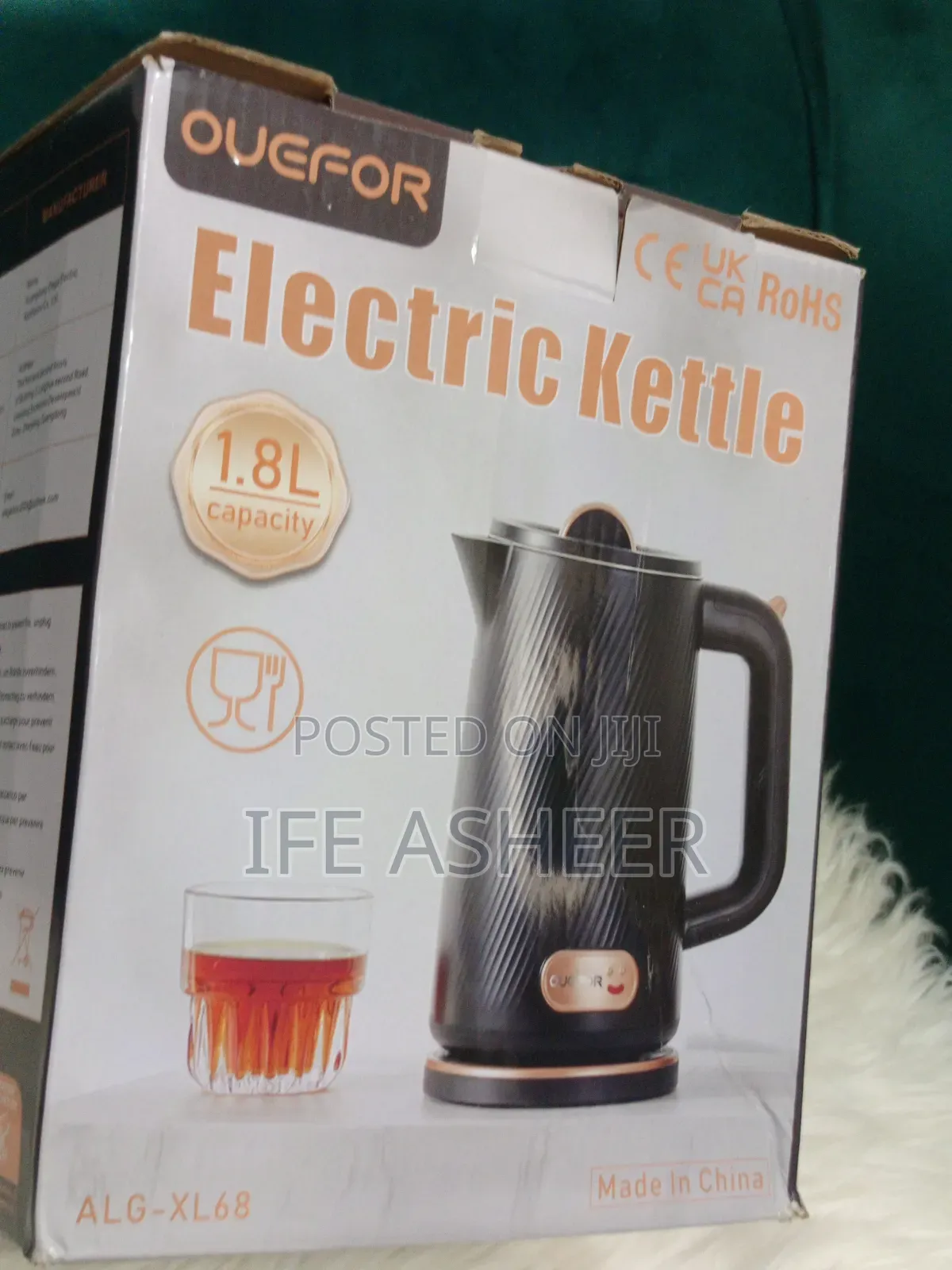1.8l Ouefor Electric Kettle