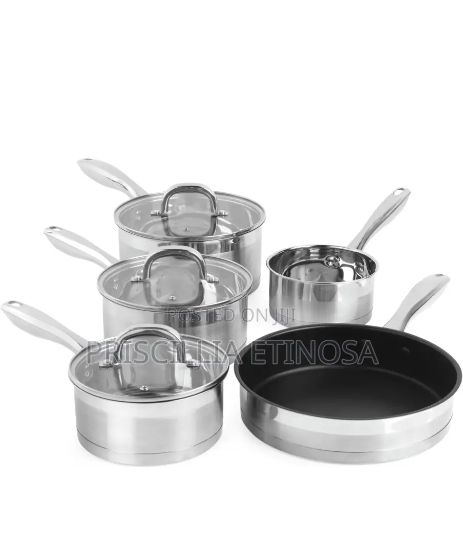 Salter Timeless 5-Piece Pan Set