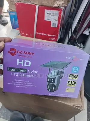 Ubox Solar Camera 4g Dual Lens