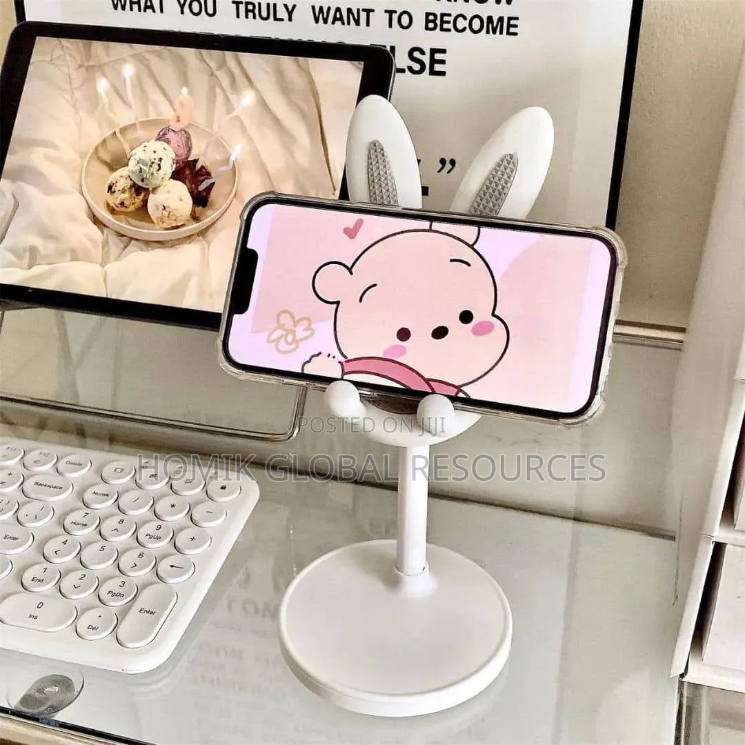 Cute Rabbit Phone Holder Stand
